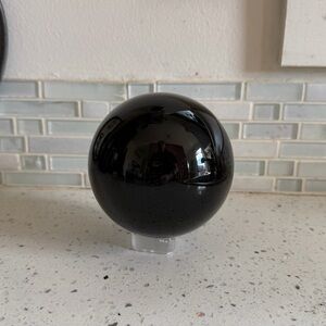 Black Onyx Crystal Sphere